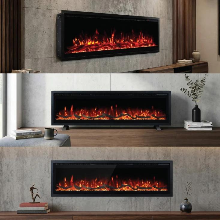 PROSTO smart elekt. 42" 3u1 multikolor kamin 1800W
